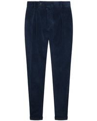 Berwich - Corduroy Pleated Trousers - Lyst