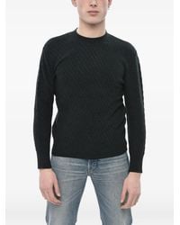 Paolo Pecora - Textured-Knit Wool Sweater - Lyst
