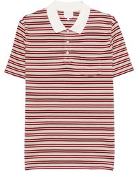 A.P.C. - Camisa A Rayas Con Bolsillo En El Pecho - Lyst