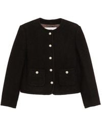 DUNST - Kraagloos Button-Up Jack - Lyst
