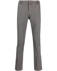 Dondup - Cotton Straight-leg Trousers - Lyst