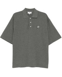Maison Kitsuné - Poloshirt Met Vossenkop-Patch - Lyst