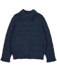 JNBY - Oversized Knitted Polo Shirt - Lyst