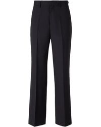 Carrera - Pleated Flared Trousers - Lyst