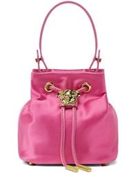 Versace - La Medusa Kleine Bucket-Tas Met Trekkoord - Lyst