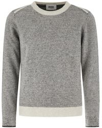 Alpha Studio - Pull En Maille Chinée - Lyst