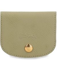 Longchamp - Épure Leather Card Holder - Lyst