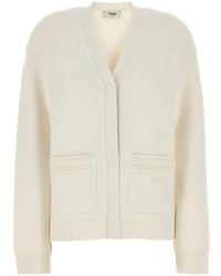 Fendi - Vest Met V-Hals - Lyst