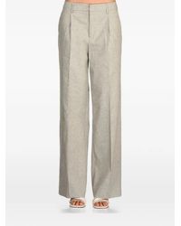 PT Torino - Pleated Straight-Leg Trousers - Lyst