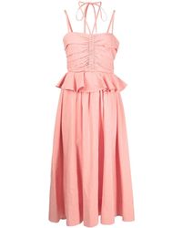 Ulla Johnson - Mini-Jurk Met Halternek - Lyst