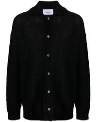 Bonsai - Logo-Patch Buttoned Cardigan - Lyst