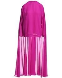 Essentiel Antwerp - Kiyoki Cape-Overlay Long-Sleeved Blouse - Lyst