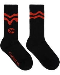 CAMPERLAB - Logo-Embroidered Socks - Lyst