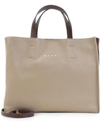 Marni - Logo-Print Tote Bag - Lyst