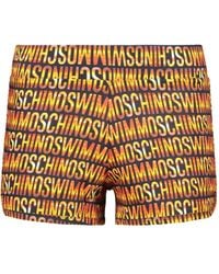 Moschino - Short À Motif Monogrammé - Lyst