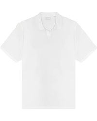 Les Deux - Short-Sleeve Logo Polo Shirt - Lyst