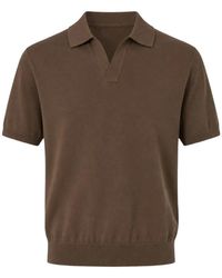 Diktat - Fine-Knit Short-Sleeve T-Shirt - Lyst
