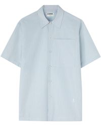 Jil Sander - Friday Striped Cotton Shirt - Lyst