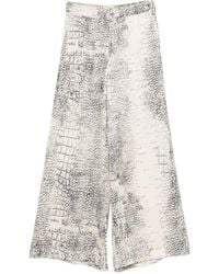 Nude - Animal-Print Trousers - Lyst