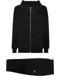 Philipp Plein - Monogram-Jacquard Tracksuit Set - Lyst