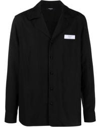 Balmain - ロゴパッチ シャツ - Lyst