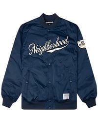 Neighborhood - Logo-Embroidered Patch-Detail Jacket - Lyst