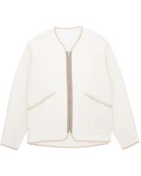 Fortela - Sherpa Contrast-Trim Wool Jacket - Lyst