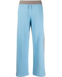 Barrie - Stripe-Detail Trousers - Lyst
