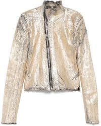 Rick Owens - Jack Met Gebarsten Effect - Lyst