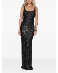 ROSERRY - Kendall Sequin-Embellished Jersey Maxi Dress - Lyst