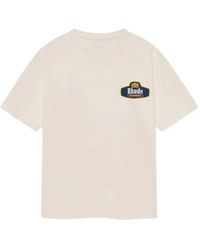 Rhude - Logo-Print Cotton T-Shirt - Lyst
