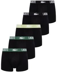 Lacoste - Logo-Waistband Boxers (Set Of Five) - Lyst