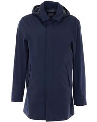 Herno - Removable Hood Raincoat - Lyst