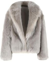 Salvatore Santoro - Wide-Lapel Shearling Jacket - Lyst