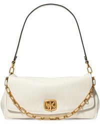 Michael Kors - Bryant Large Textured-Leather Convertible Shoulder Bag - Lyst