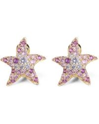 Eshvi - Dawn Starfish Earrings - Lyst