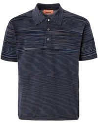 Missoni - Striped-Pattern Polo Shirt - Lyst