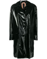 N°21 Vinyl Coat - Black