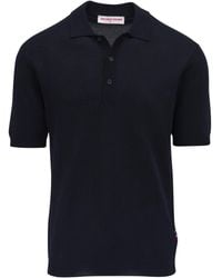 Orlebar Brown - Button-Placket Detail Polo Shirt - Lyst