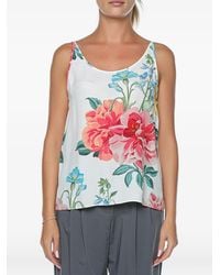 Ted Baker - Purrla Floral-Print Tank Top - Lyst