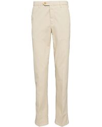 Canali - Slim-Fit Gabardine Chino Trousers - Lyst