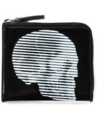 McQueen - Zip-Around Leather Wallet - Lyst