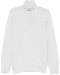 Altea - Turtleneck Wool Sweater - Lyst