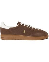 Polo Ralph Lauren - Bedford Embossed Suede Sneakers - Lyst