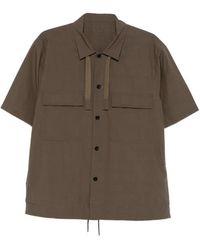 Sacai - Pocket Tie Shirt - Lyst