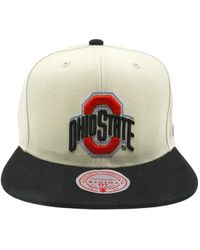 Mitchell & Ness - Ncaa Ohio State Buckeyes Embroidered Jockey Snapback Cap - Lyst