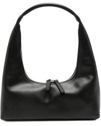 Marge Sherwood - Logo-Detail Leather Shoulder Bag - Lyst