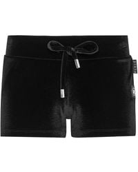 Philipp Plein - Shorts Mit Gothic Plein-Print - Lyst