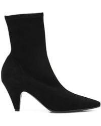 Roberto Del Carlo - Pointed-Toe Suede Ankle Boots - Lyst