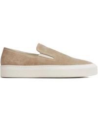 Common Projects - Suede Slip-On - Lyst